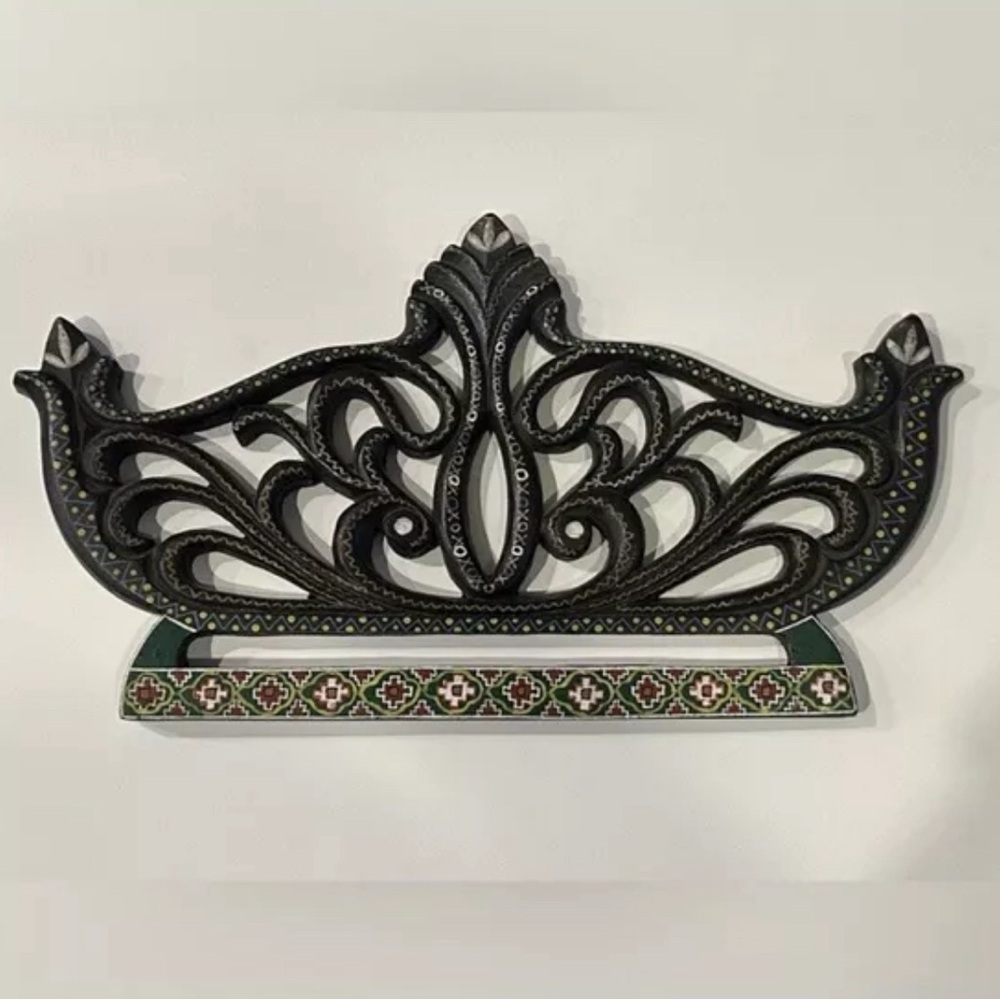 Hand painted decorative item from the Philippines